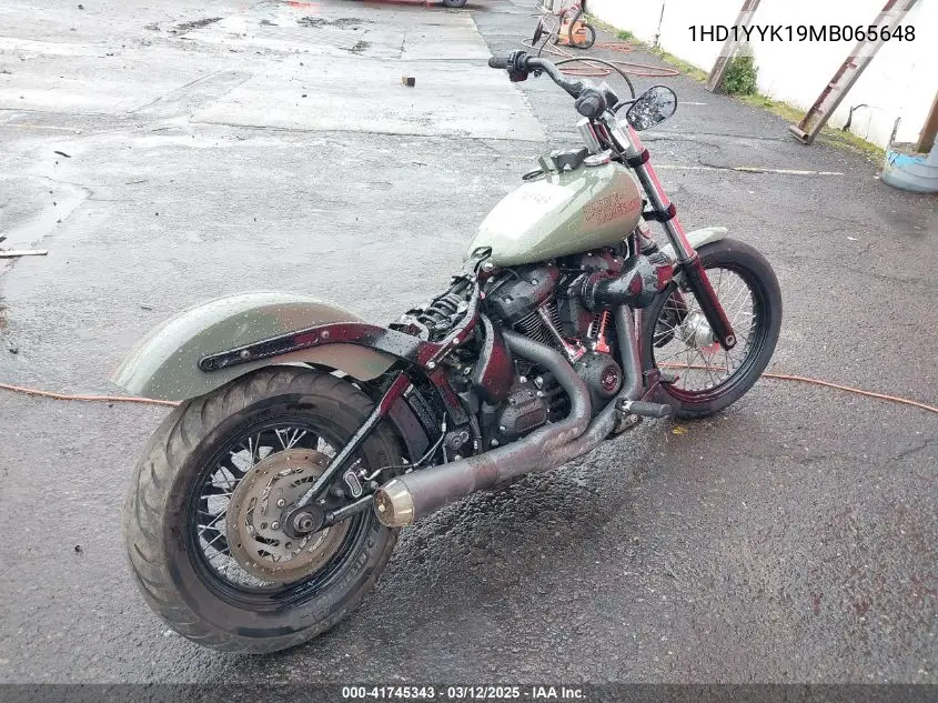 2021 Harley-Davidson Fxbbs VIN: 1HD1YYK19MB065648 Lot: 41745343