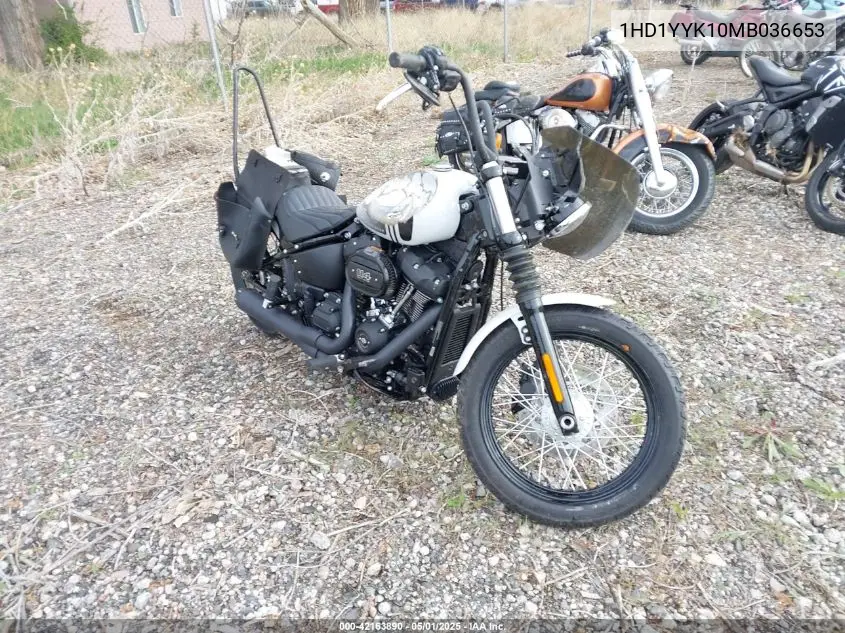 2021 Harley-Davidson Fxbbs VIN: 1HD1YYK10MB036653 Lot: 42163890