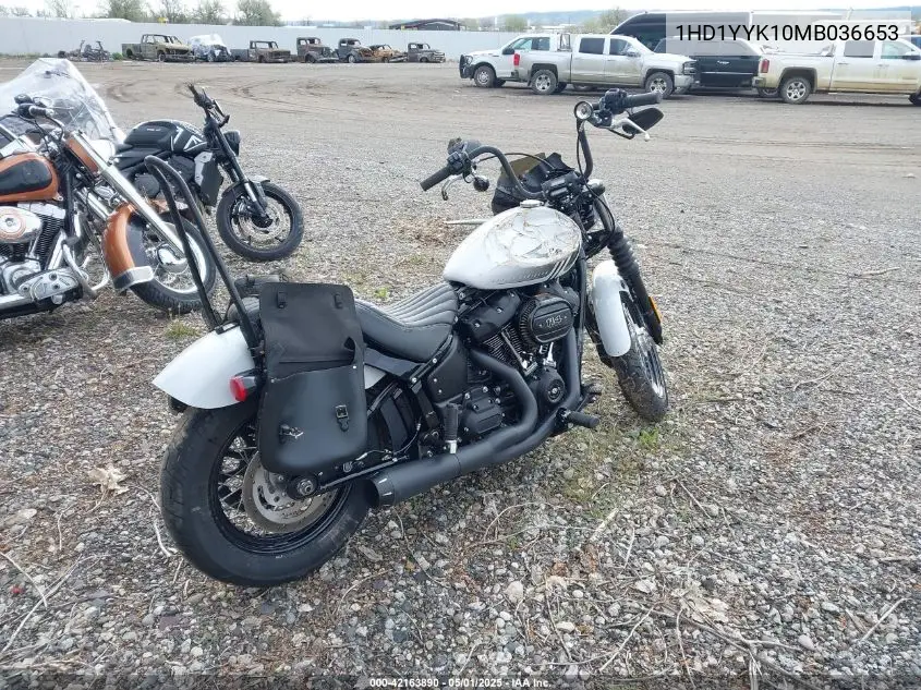 2021 Harley-Davidson Fxbbs VIN: 1HD1YYK10MB036653 Lot: 42163890