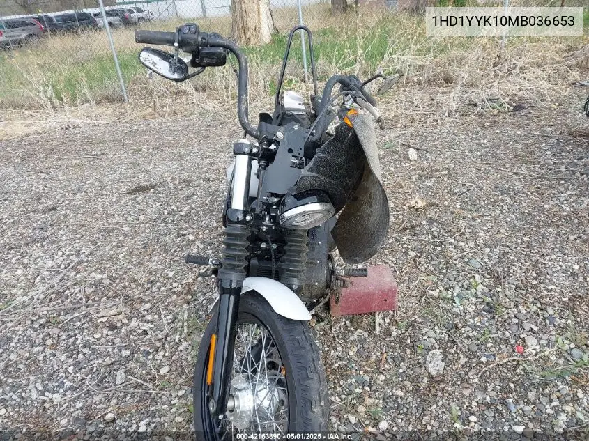 2021 Harley-Davidson Fxbbs VIN: 1HD1YYK10MB036653 Lot: 42163890