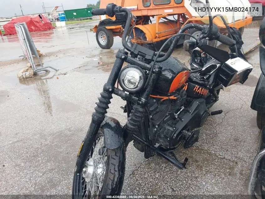 2021 Harley-Davidson Fxbbs VIN: 1HD1YYK15MB024174 Lot: 42365560