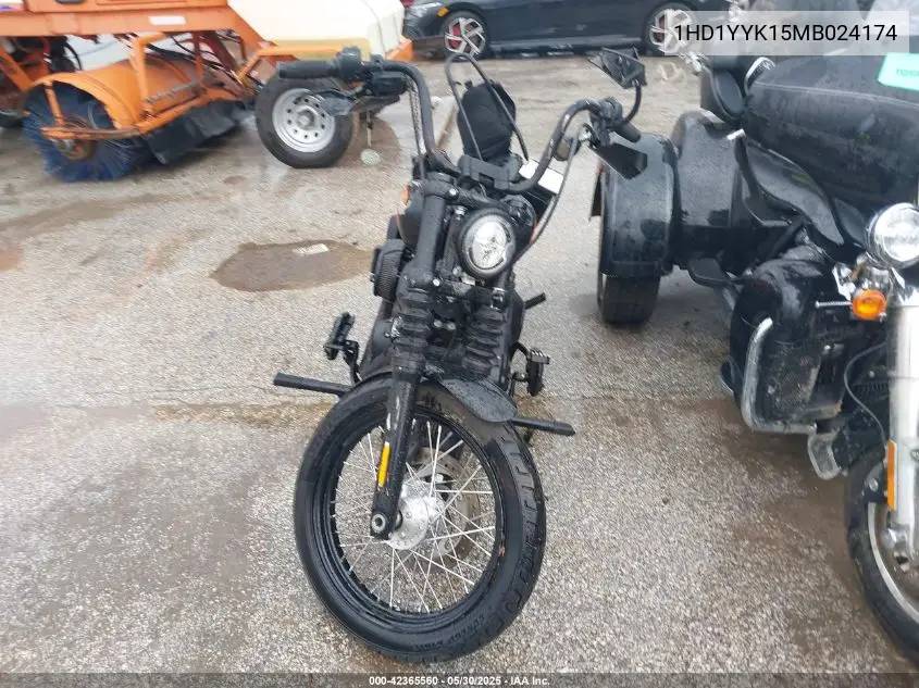 2021 Harley-Davidson Fxbbs VIN: 1HD1YYK15MB024174 Lot: 42365560