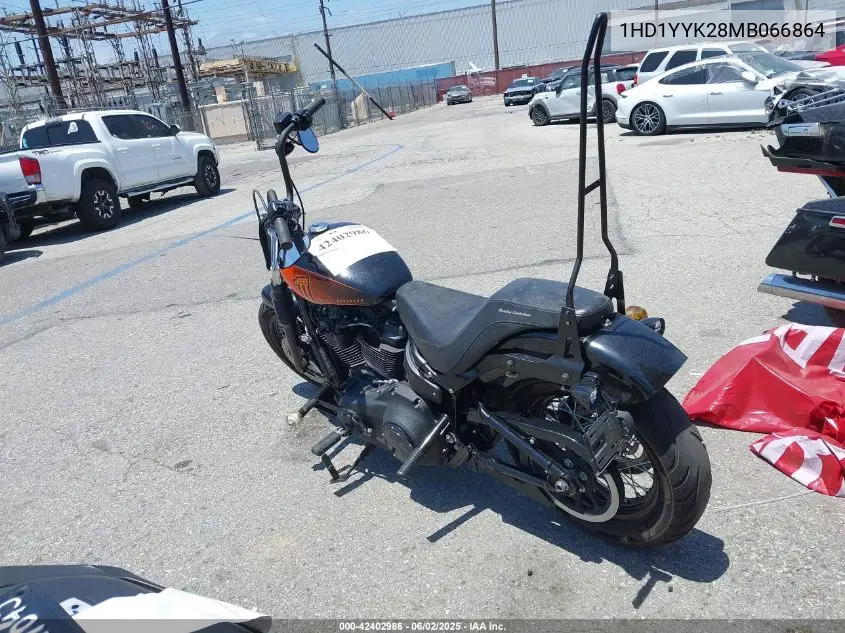 2021 Harley-Davidson Fxbbs VIN: 1HD1YYK28MB066864 Lot: 42402986