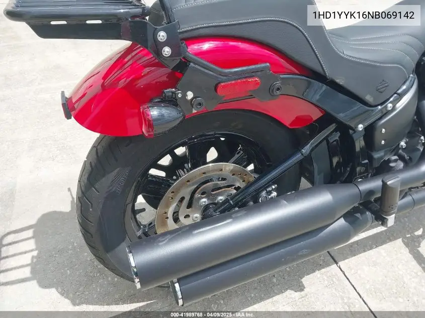 2022 Harley-Davidson Fxbbs VIN: 1HD1YYK16NB069142 Lot: 41989768