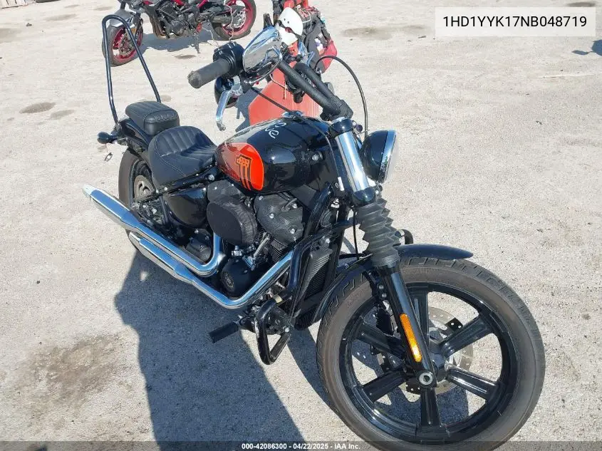 2022 Harley-Davidson Fxbbs VIN: 1HD1YYK17NB048719 Lot: 42086300