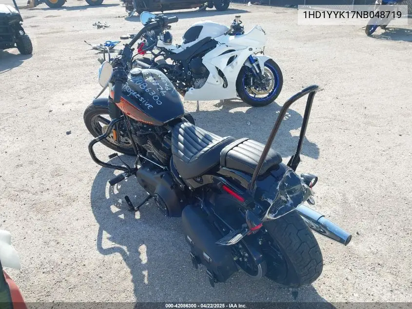 2022 Harley-Davidson Fxbbs VIN: 1HD1YYK17NB048719 Lot: 42086300