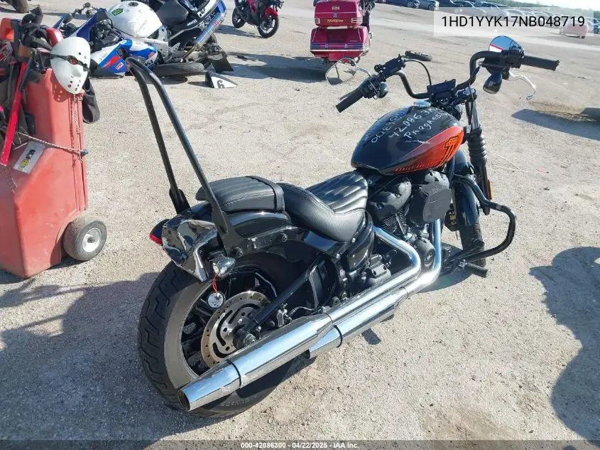 2022 Harley-Davidson Fxbbs VIN: 1HD1YYK17NB048719 Lot: 42086300