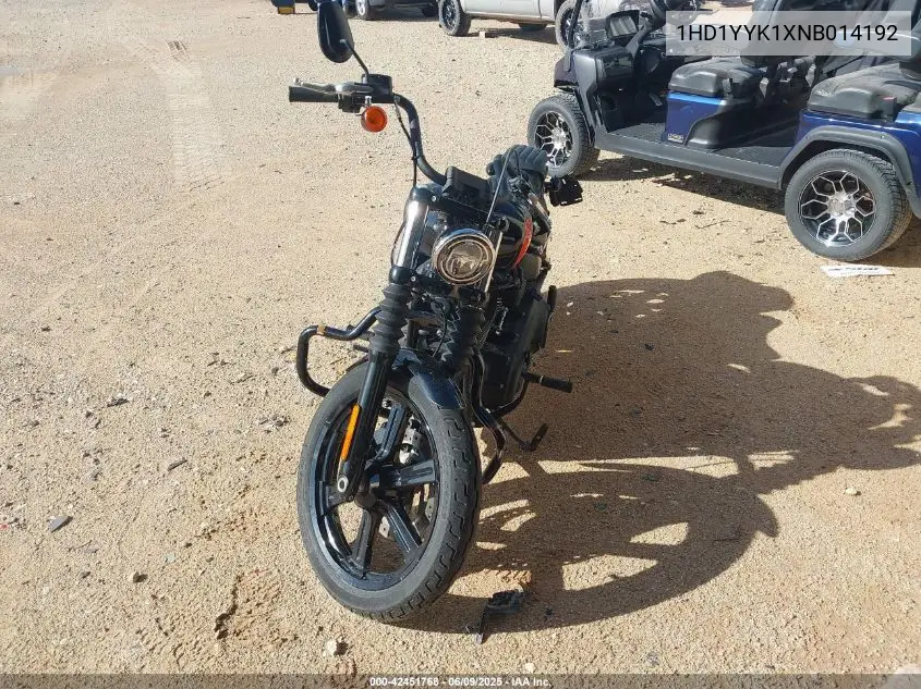 2022 Harley-Davidson Fxbbs VIN: 1HD1YYK1XNB014192 Lot: 42451768