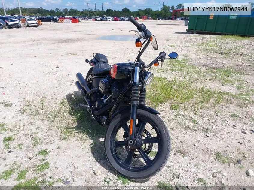 2022 Harley-Davidson Fxbbs VIN: 1HD1YYK17NB062944 Lot: 42563756