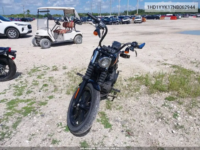 2022 Harley-Davidson Fxbbs VIN: 1HD1YYK17NB062944 Lot: 42563756