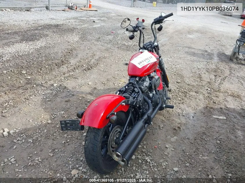 2023 Harley-Davidson Fxbbs VIN: 1HD1YYK10PB036074 Lot: 41365105