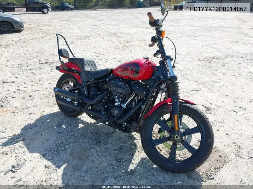 2023 Harley-Davidson Fxbbs VIN: 1HD1YYK12PB014867 Lot: 41919962