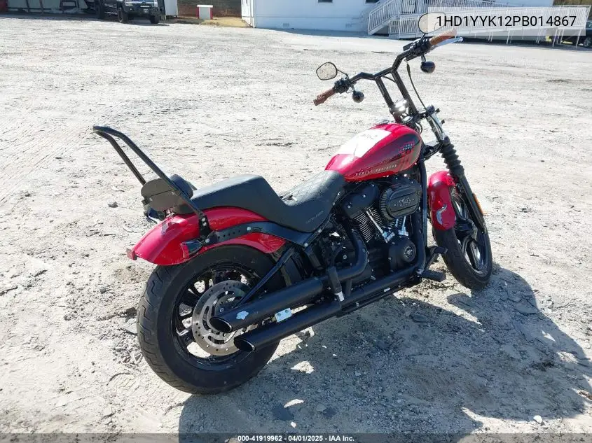2023 Harley-Davidson Fxbbs VIN: 1HD1YYK12PB014867 Lot: 41919962