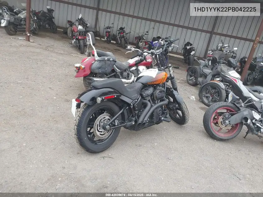 2023 Harley-Davidson Fxbbs VIN: 1HD1YYK22PB042225 Lot: 42039874