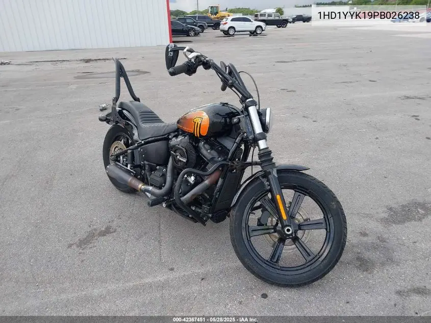 2023 Harley-Davidson Fxbbs VIN: 1HD1YYK19PB026238 Lot: 42367451