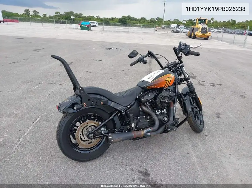 2023 Harley-Davidson Fxbbs VIN: 1HD1YYK19PB026238 Lot: 42367451