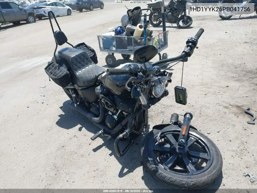 2023 Harley-Davidson Fxbbs VIN: 1HD1YYK26PB041756 Lot: 42541515