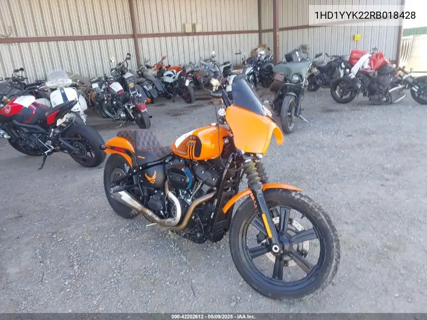 2024 Harley-Davidson Fxbbs VIN: 1HD1YYK22RB018428 Lot: 42202612
