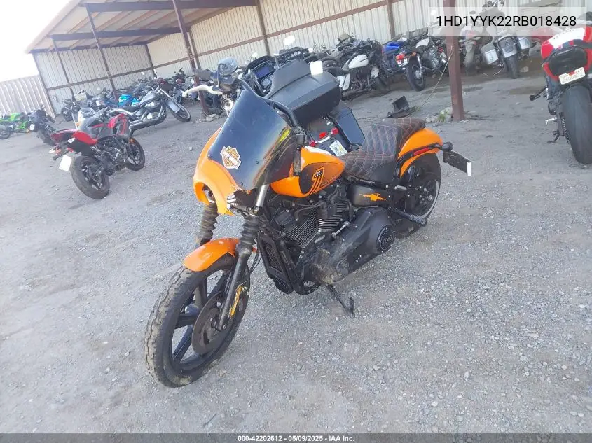 2024 Harley-Davidson Fxbbs VIN: 1HD1YYK22RB018428 Lot: 42202612