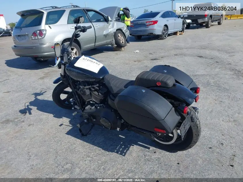 2024 Harley-Davidson Fxbbs VIN: 1HD1YYK24RB036204 Lot: 42490193