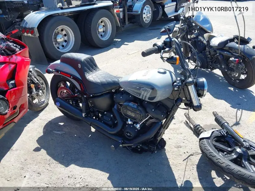 2024 Harley-Davidson Fxbbs VIN: 1HD1YYK10RB017219 Lot: 42526033
