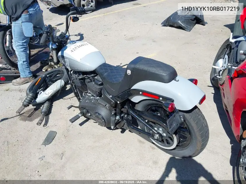 2024 Harley-Davidson Fxbbs VIN: 1HD1YYK10RB017219 Lot: 42526033