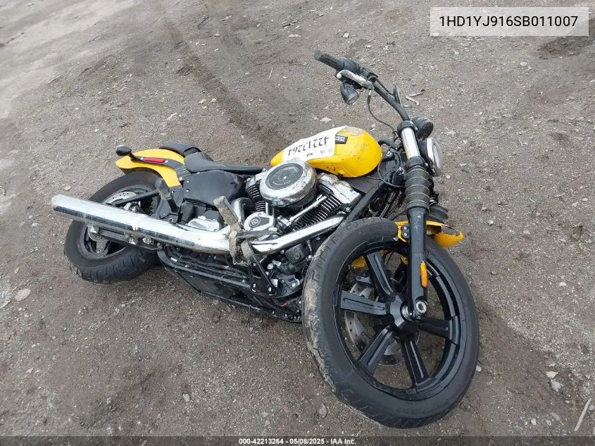 2025 Harley-Davidson Fxbb VIN: 1HD1YJ916SB011007 Lot: 42213264