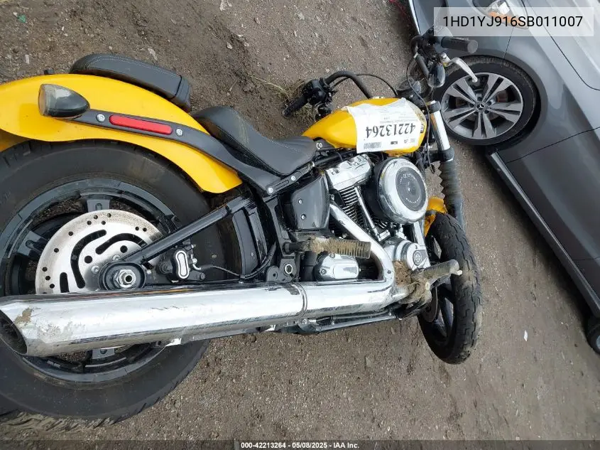 2025 Harley-Davidson Fxbb VIN: 1HD1YJ916SB011007 Lot: 42213264