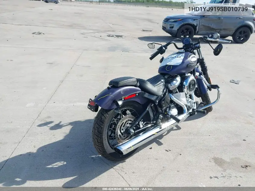 2025 Harley-Davidson Fxbb VIN: 1HD1YJ919SB010739 Lot: 42436340