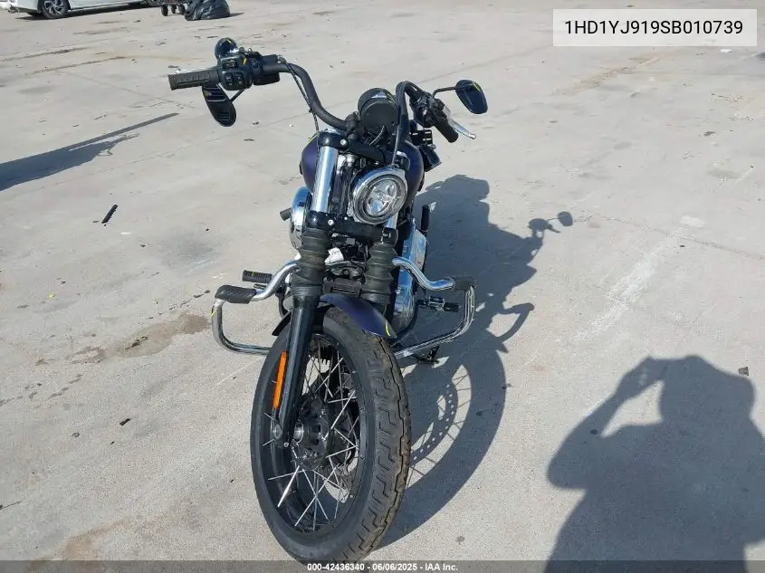 2025 Harley-Davidson Fxbb VIN: 1HD1YJ919SB010739 Lot: 42436340