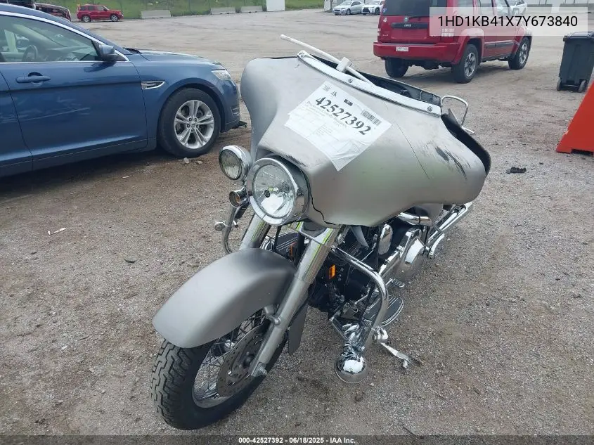2007 Harley-Davidson Flhx VIN: 1HD1KB41X7Y673840 Lot: 42527392