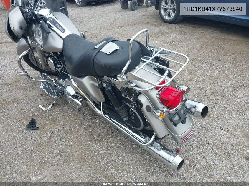 2007 Harley-Davidson Flhx VIN: 1HD1KB41X7Y673840 Lot: 42527392