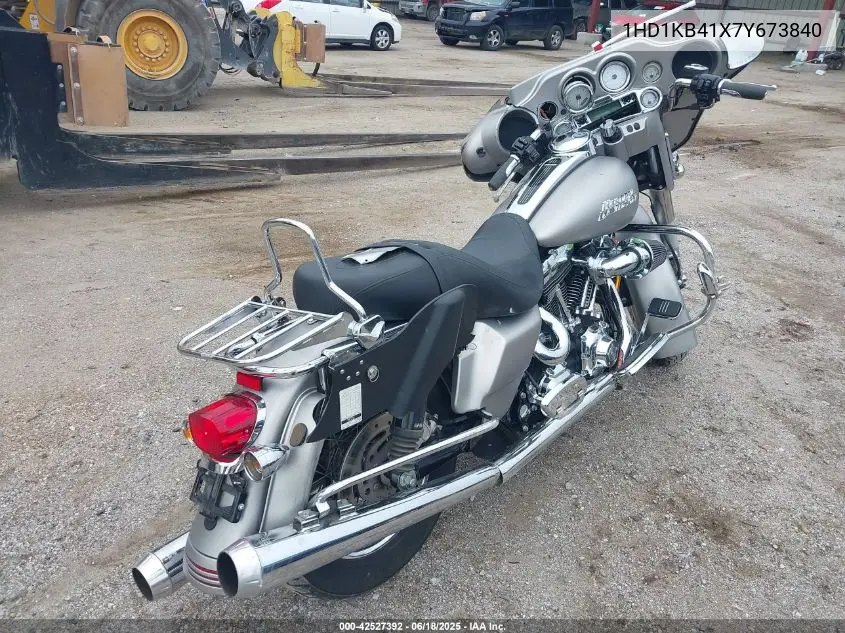 2007 Harley-Davidson Flhx VIN: 1HD1KB41X7Y673840 Lot: 42527392