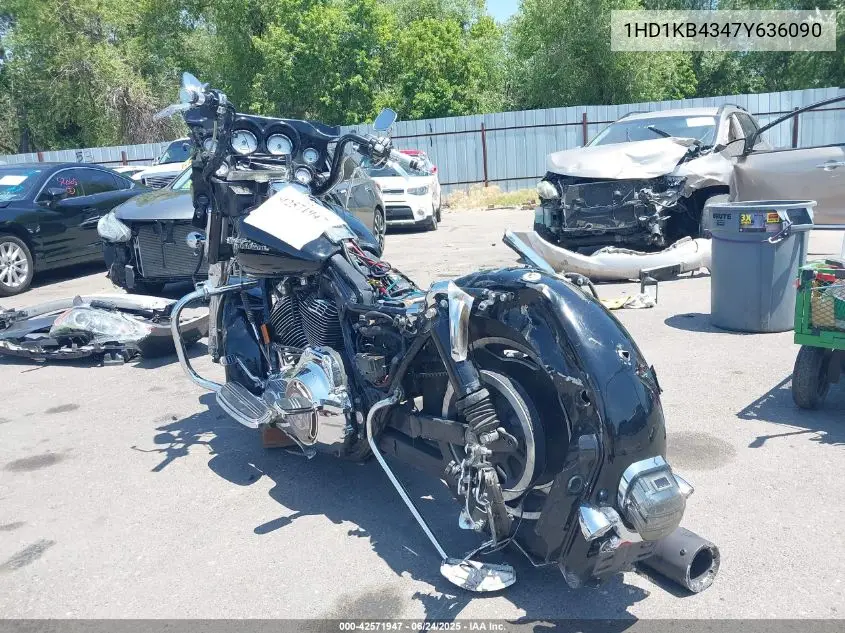 2007 Harley-Davidson Flhx California VIN: 1HD1KB4347Y636090 Lot: 42571947