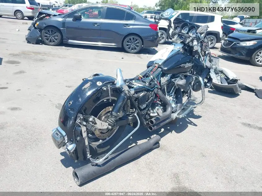 2007 Harley-Davidson Flhx California VIN: 1HD1KB4347Y636090 Lot: 42571947