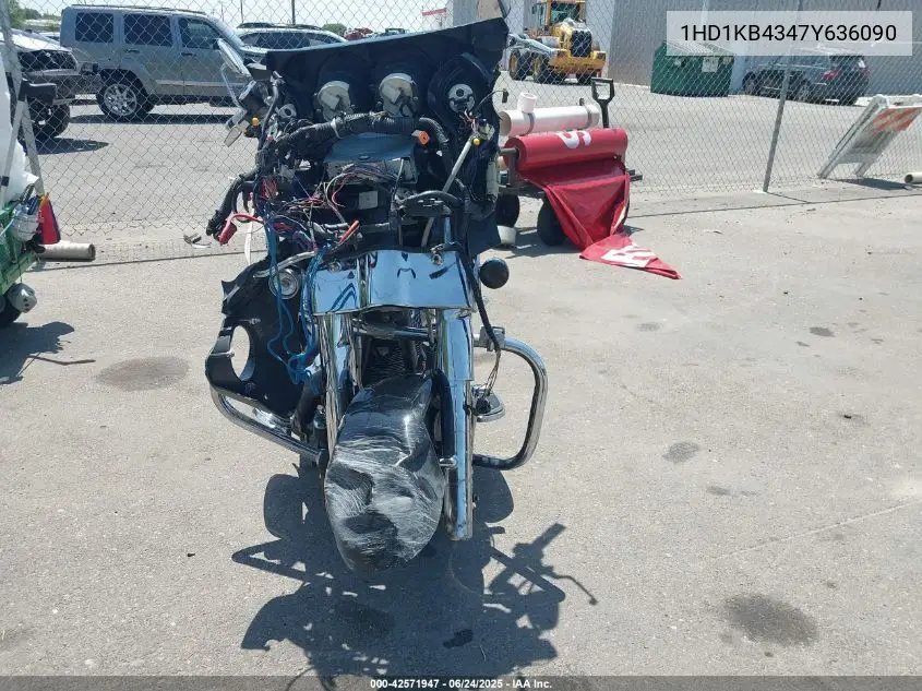 2007 Harley-Davidson Flhx California VIN: 1HD1KB4347Y636090 Lot: 42571947
