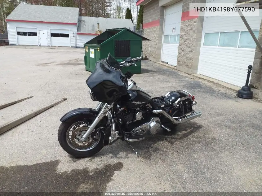 2008 Harley-Davidson Flhx VIN: 1HD1KB4198Y677590 Lot: 42219845