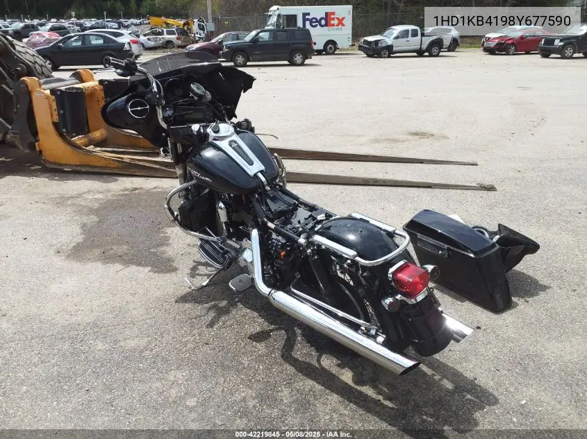 2008 Harley-Davidson Flhx VIN: 1HD1KB4198Y677590 Lot: 42219845
