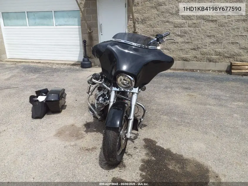 2008 Harley-Davidson Flhx VIN: 1HD1KB4198Y677590 Lot: 42219845