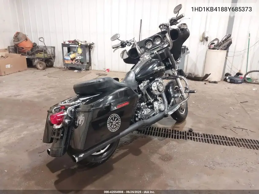 2008 Harley-Davidson Flhx VIN: 1HD1KB4188Y685373 Lot: 42554986