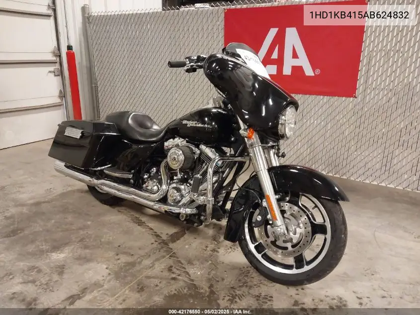 2010 Harley-Davidson Flhx VIN: 1HD1KB415AB624832 Lot: 42176550
