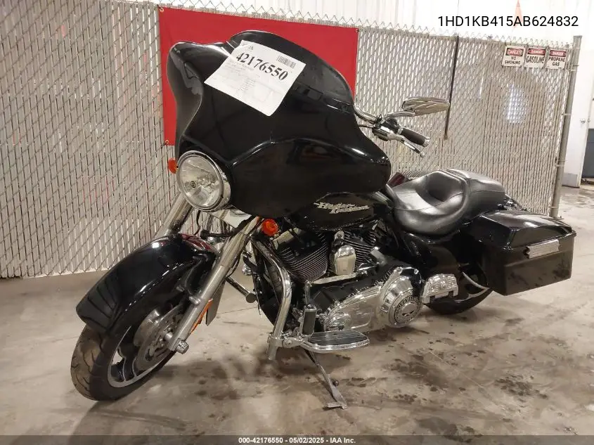 2010 Harley-Davidson Flhx VIN: 1HD1KB415AB624832 Lot: 42176550