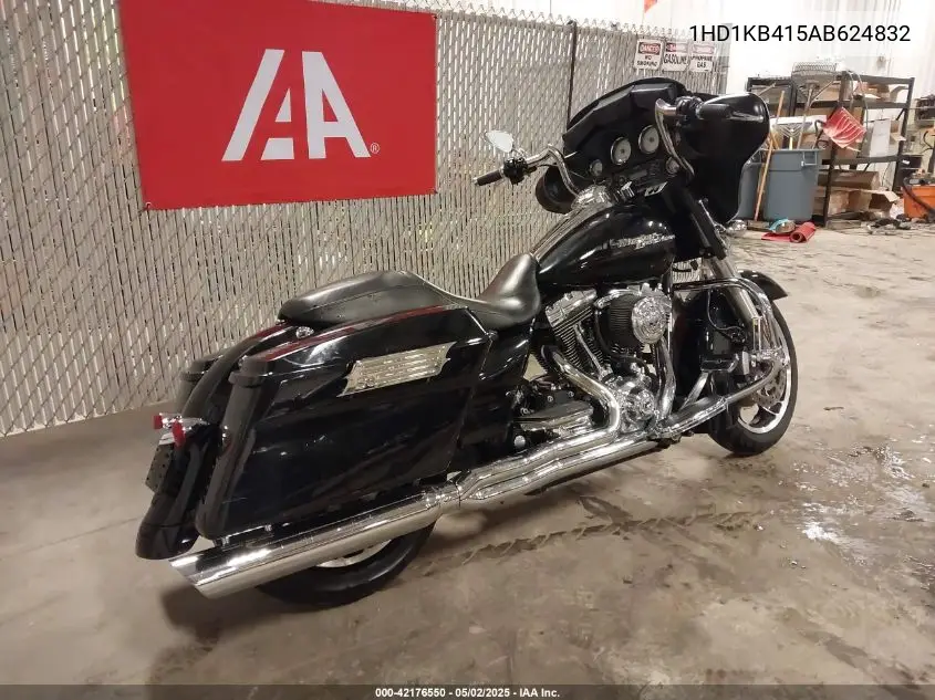 2010 Harley-Davidson Flhx VIN: 1HD1KB415AB624832 Lot: 42176550