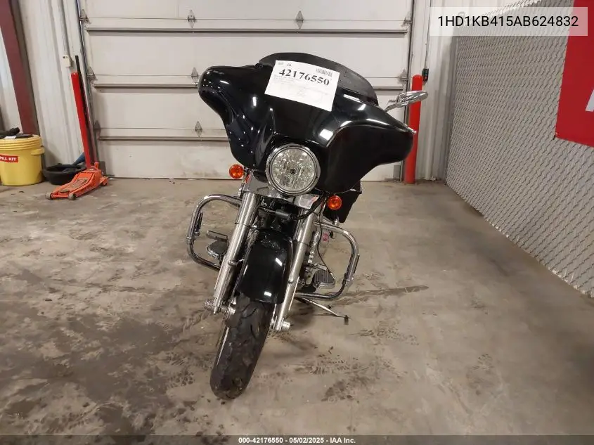 2010 Harley-Davidson Flhx VIN: 1HD1KB415AB624832 Lot: 42176550