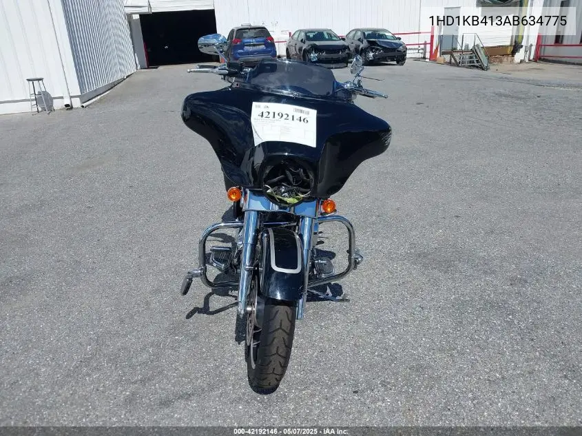 2010 Harley-Davidson Flhx VIN: 1HD1KB413AB634775 Lot: 42192146