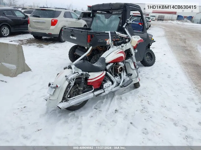 2012 Harley-Davidson Flhx Street Glide VIN: 1HD1KBM14CB630415 Lot: 40909562