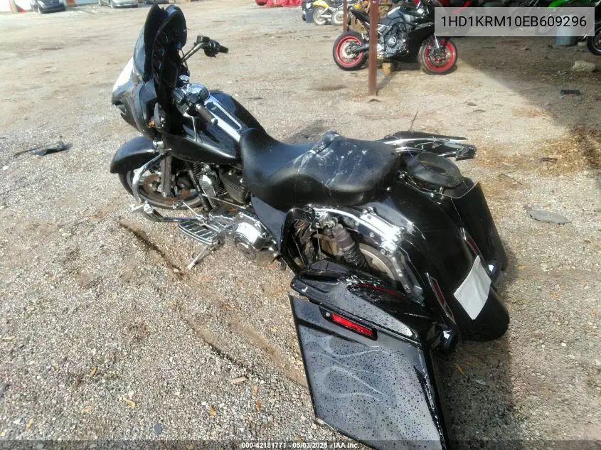 2014 Harley-Davidson Flhxs Street Glide Special VIN: 1HD1KRM10EB609296 Lot: 42181771