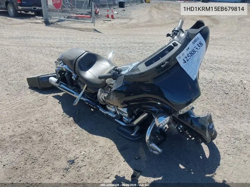 2014 Harley-Davidson Flhxs Street Glide Special VIN: 1HD1KRM15EB679814 Lot: 42588338