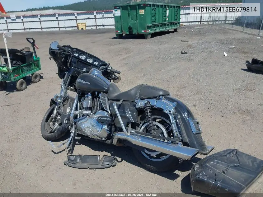 2014 Harley-Davidson Flhxs Street Glide Special VIN: 1HD1KRM15EB679814 Lot: 42588338