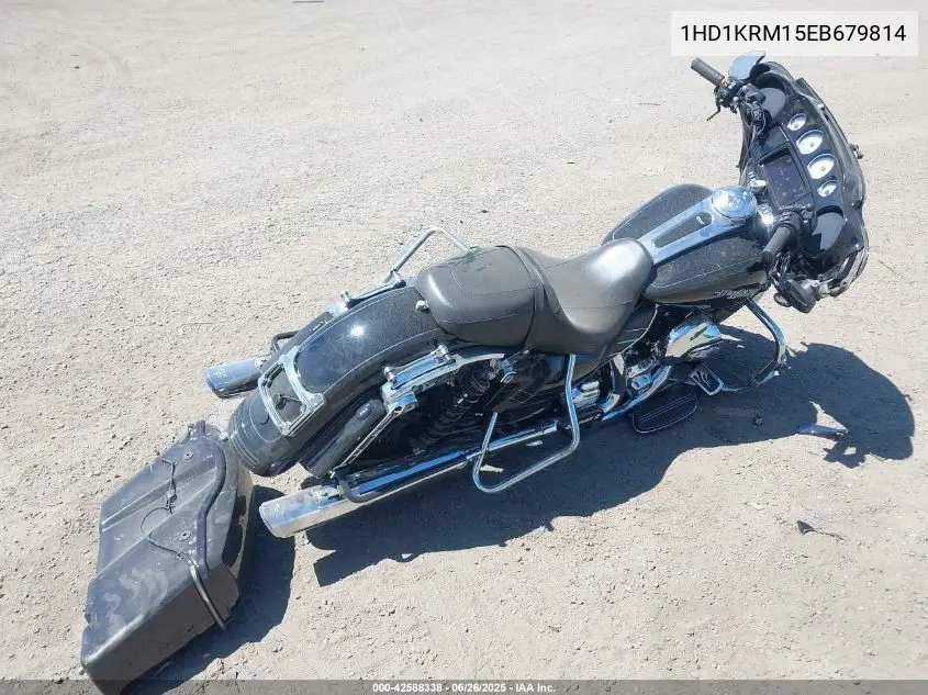 2014 Harley-Davidson Flhxs Street Glide Special VIN: 1HD1KRM15EB679814 Lot: 42588338